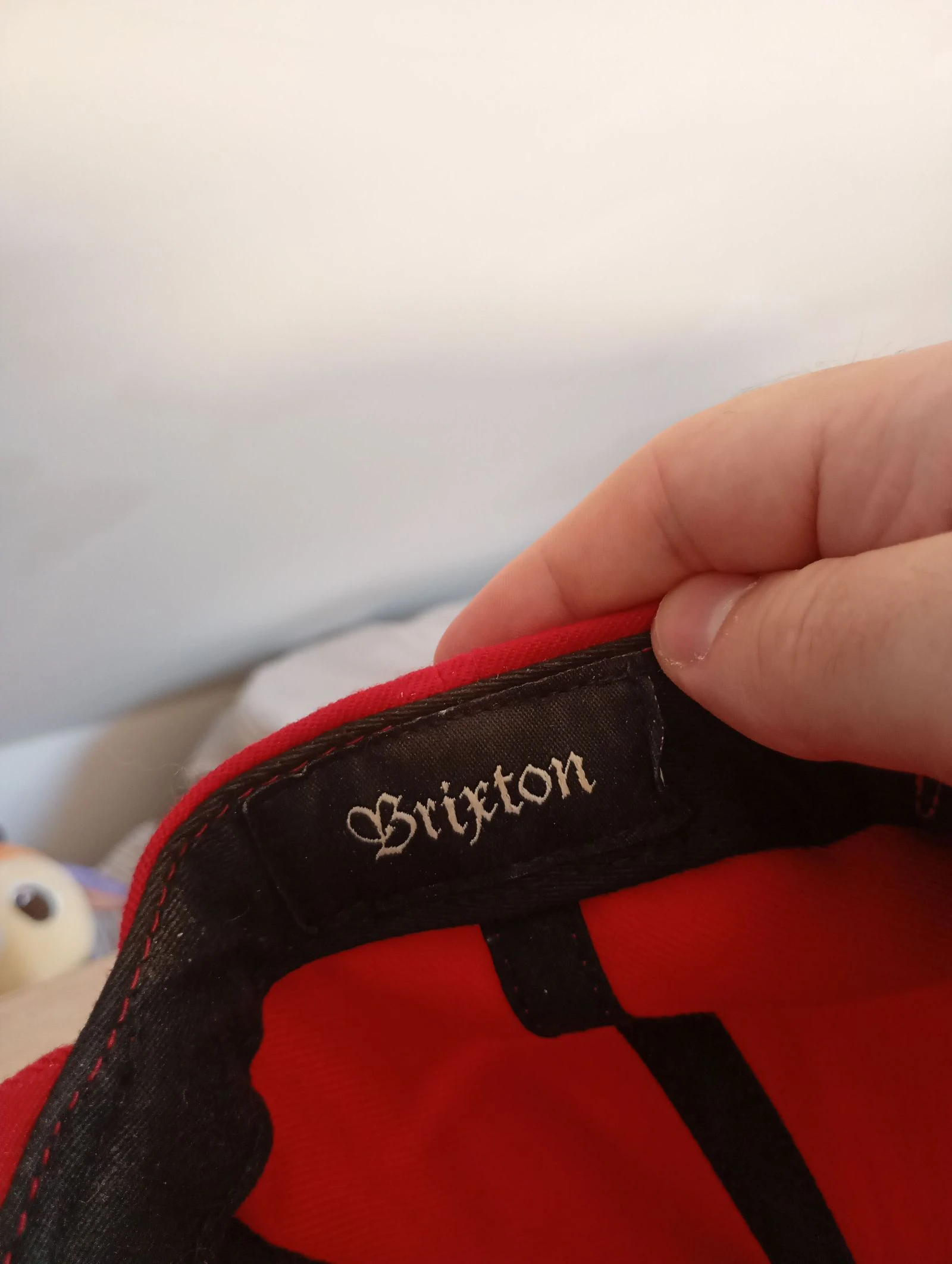 Official Brixton adjustable red cap – photo 2